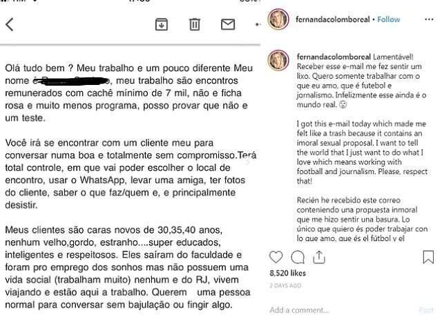 Brezilyalı ortada hakem Fernando Colomba'ya ahlaksız teklif!