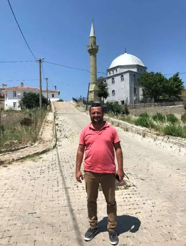 (Özel) 'Hatıra olsun' diye minareyi adaya taşıdılar