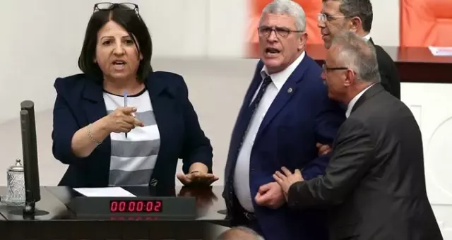 TBMM'de İYİ Parti ile HDP arasında münakaşa çıktı: O koltuğu HDP oylarıyla aldınız