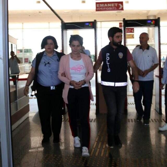 Adliyeden kaçan kadın hükümlü, otogarda yakalandı