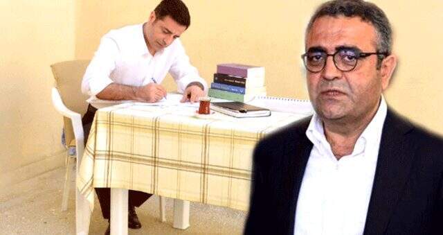 CHP'li Sezgin Tanrıkulu Demirtaş'ı cezaevinde ziyaret etti