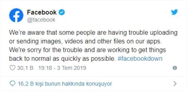 Instagram, Facebook ve WhatsApp'taki kesintiyle ilgili büyük şüphe