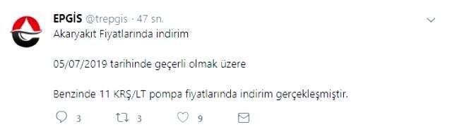 Son dakika! Benzine 11 kuruş indirim geldi