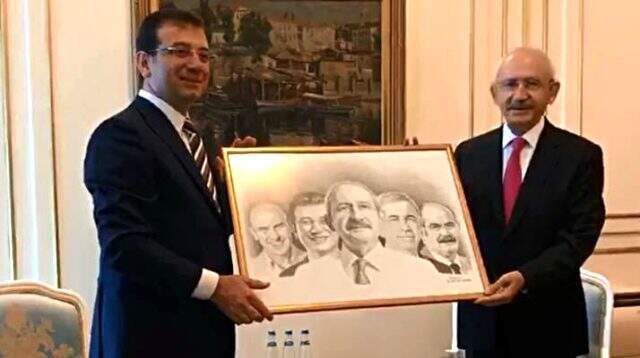 CHP lideri Kılıçdaroğlu, ilk kez İBB'yi ziyaret etti! İmamoğlu, genel başkanına söz verdi