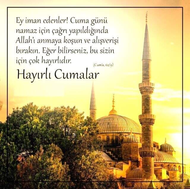 Cuma mesajları 2019: Haftanın en anlamlı, en güzel Cuma mesajları