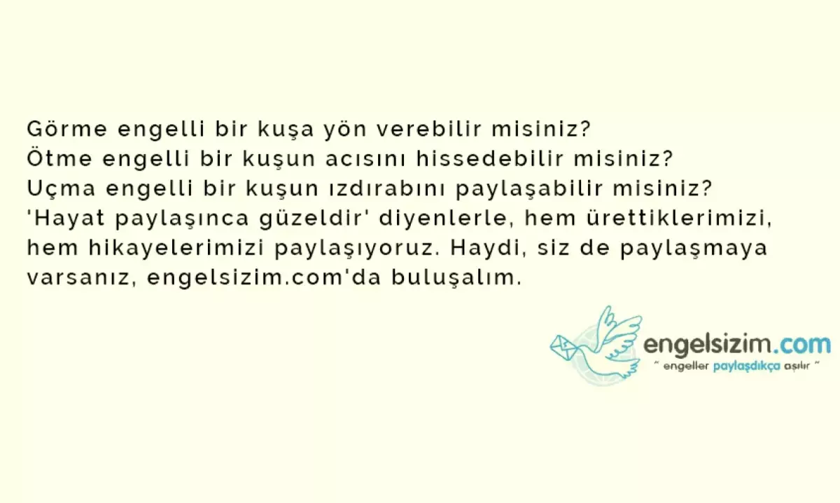''Engelsizim.com.'' sosyal e-ticaret platformu
