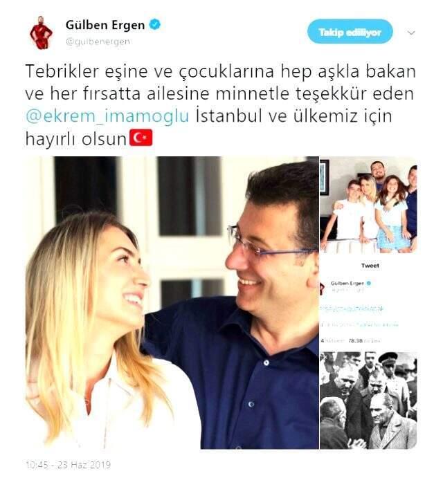Gülben Ergen, Erhan Çelik beraat edince Recep Tayyip Erdoğan'la fotoğrafı paylaştı!
