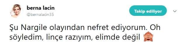 'Lince razıyım' diyen Berna Laçin, tartışmanın fitilini ateşledi