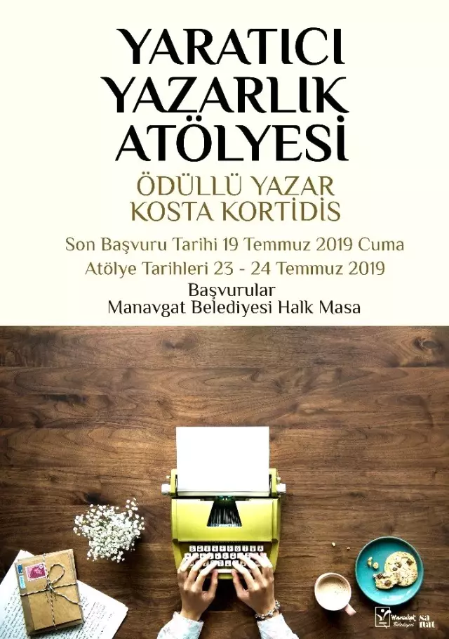 Manavgat Belediyesi'nden yazarlık atölyesi