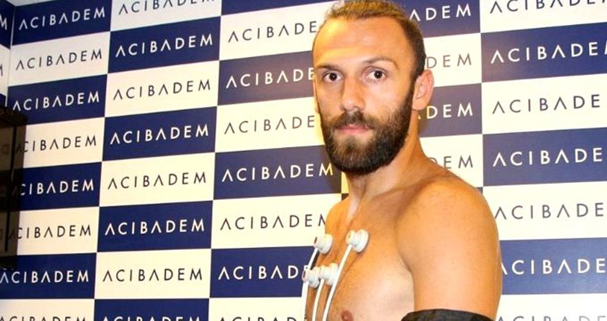 Vedat Muriç sağlık kontrolünden geçti