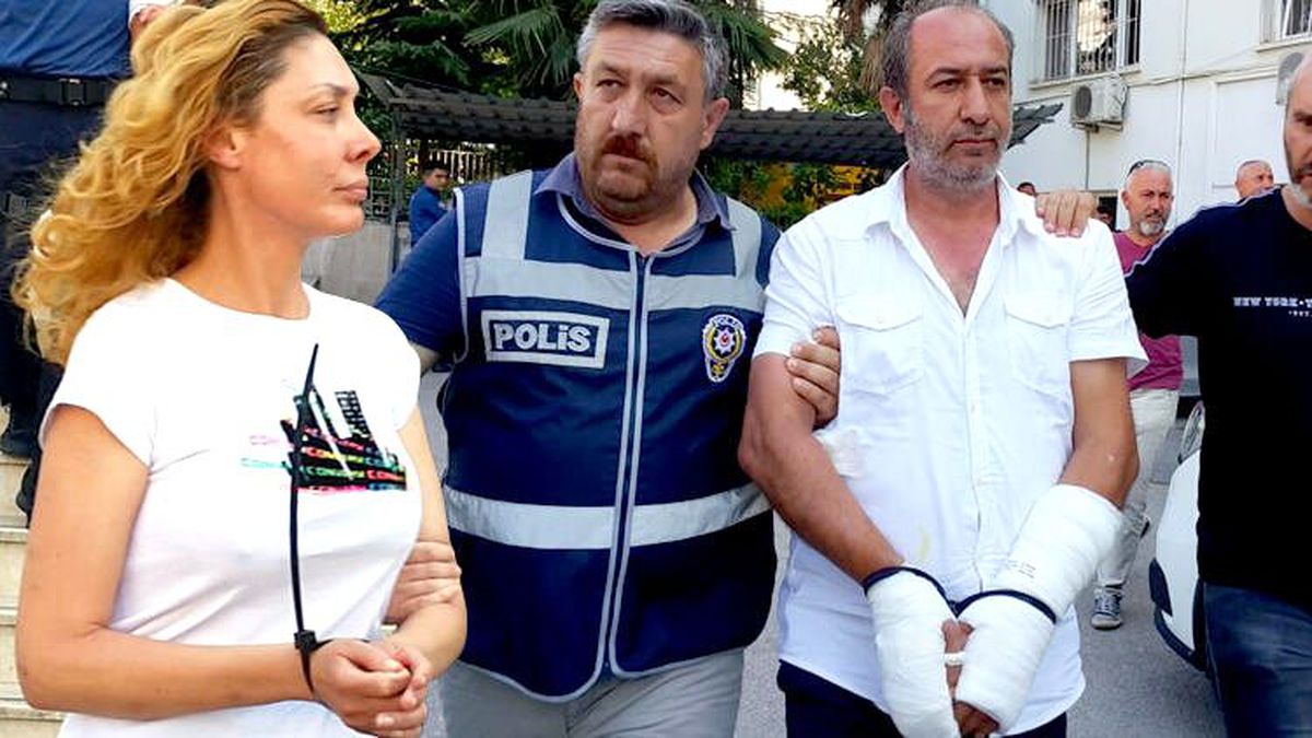 İlişki yaşadığı eski mankeni evde başka bir erkekle görünce dehşet saçtı!