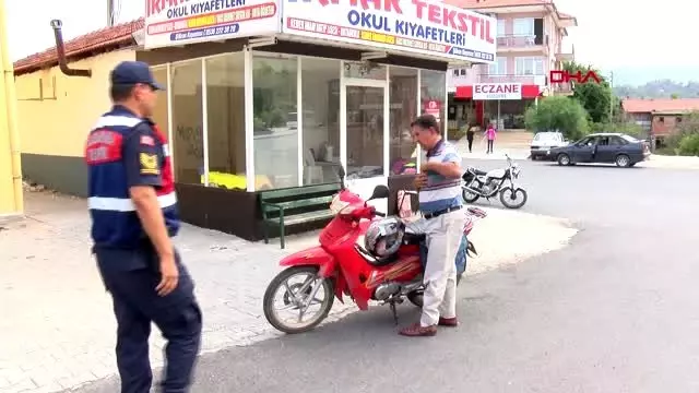 ANTALYA Kemer'de 'Hayatıma Kastım Yok, Kaskım Var' uygulaması