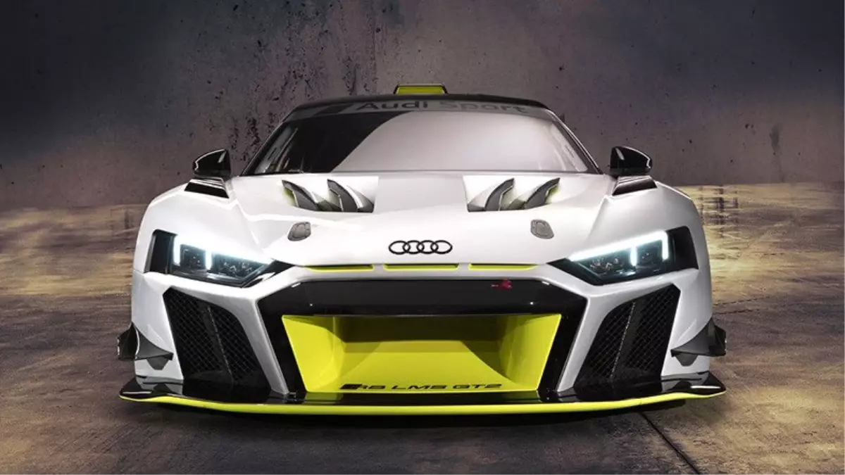 Audi, 620 Beygir Gücüne Sahip Yeni Canavarı R8 LMS GT2'yi Tanıttı