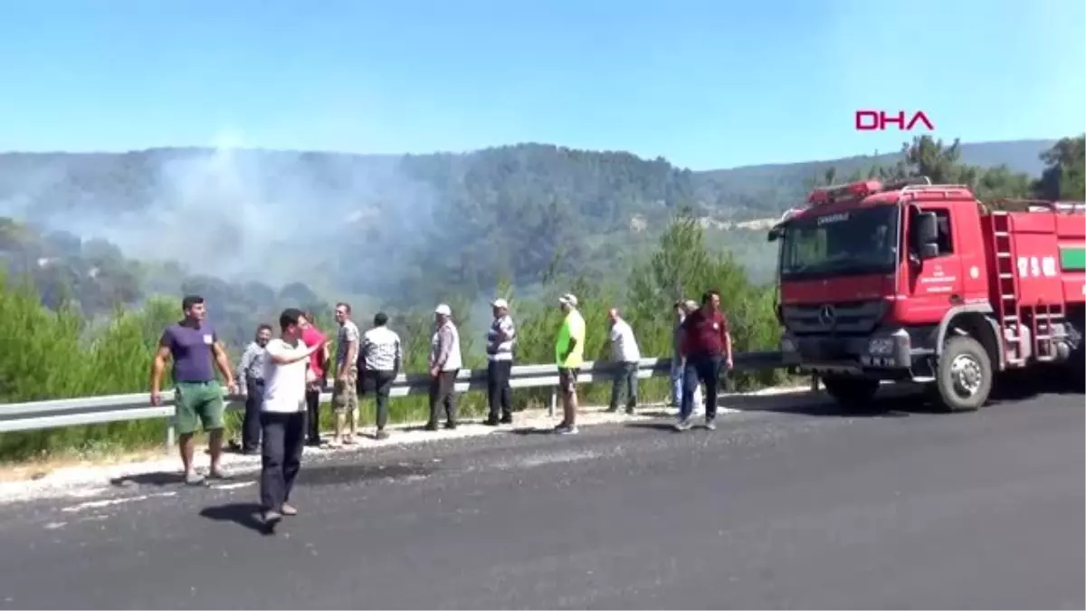 Canakkale Ayvacik Ta 3 Hektarlik Tarim Arazisi Yandi Haberler