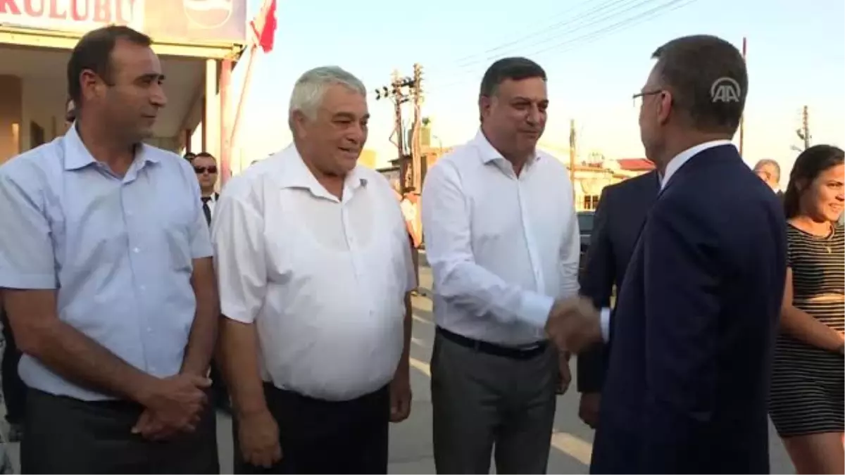 Fuat Oktay Kktc De Pasakoy Beldesini Ziyaret Etti Video
