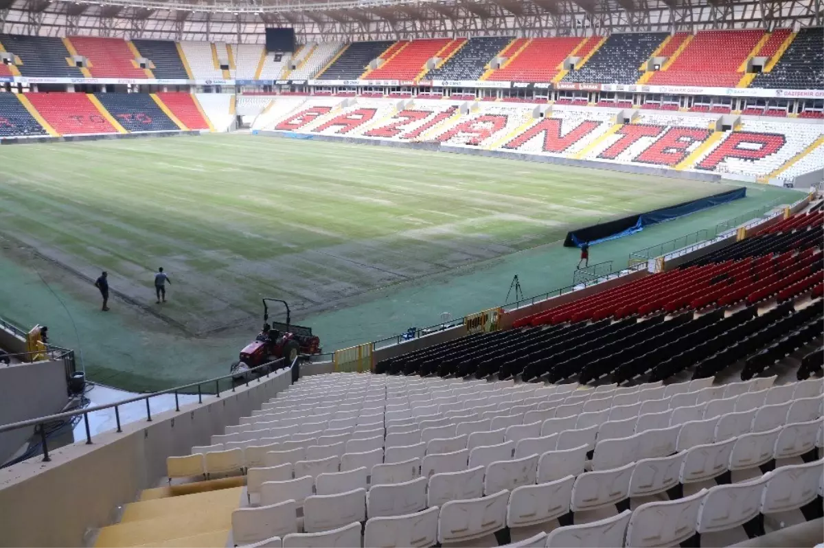 Gaziantep Kalyon Stadı Süper Lig'e hazırlanıyor