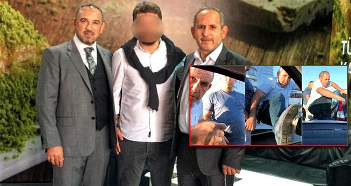 Hamile kadının aracına saldıran trafik magandalarının kimliği ortaya çıktı!