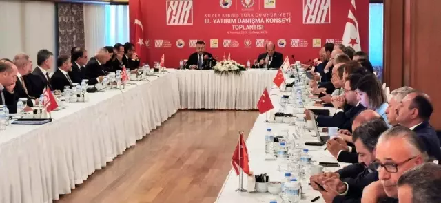 KKTC'de TOBB'un katkısıyla düzenlenen toplantıda ekonomi ele alındı KKTC'de TOBB'un katkısıyla düzenlenen toplantıda ekonomi ele alındı