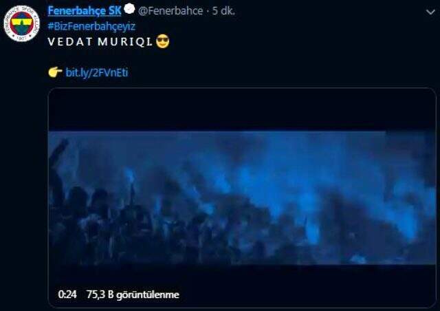 Son dakika! Fenerbahçe Vedat Muriç'i transfer etti