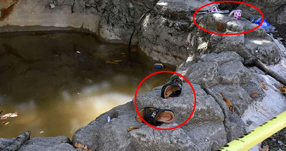 Süs havuzuna giren iki çocuk akıma kapılarak ağır yaralandı