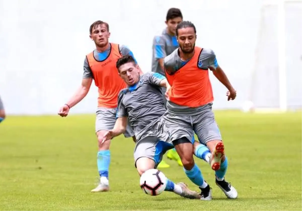 Trabzonspor günü tek antrenmanla tamamladı