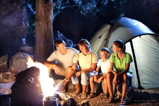 Aile boyu Kamp-bungalov keyfi Aile boyu Kamp-bungalov keyfi