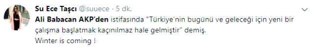 Ali Babacan AK Parti'den istifa etti, sosyal medya sallandı!