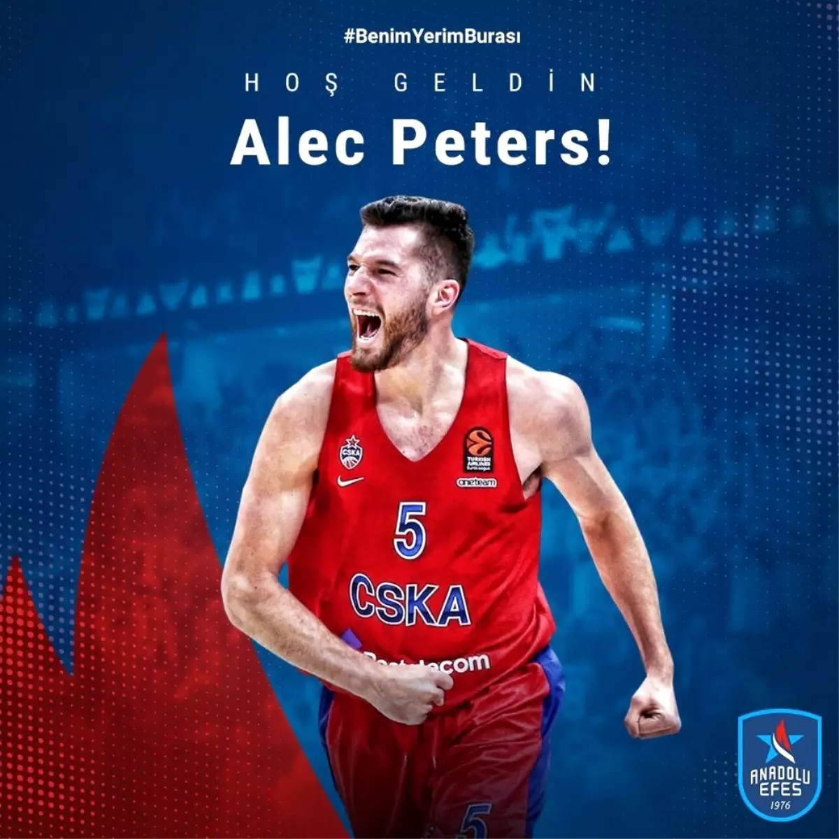 Anadolu Efes, Alec Peters'i transfer etti