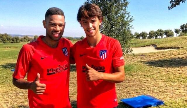 Atletico Madrid, 126 milyon euroluk transfer Joao Felix'i basına tanıttı