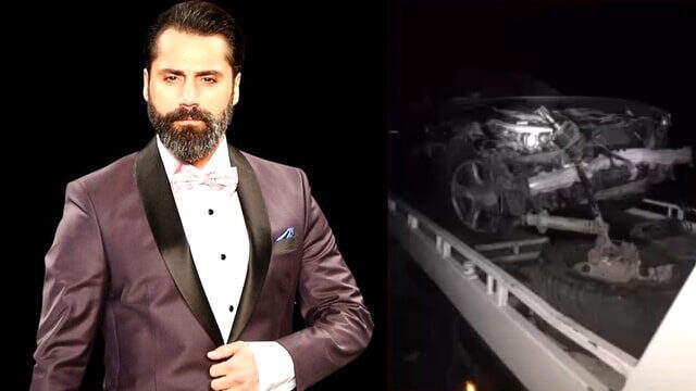 Çılgın Sedat lakaplı şarkıcı Sedat Kapurtu, trafik kazası geçirdi