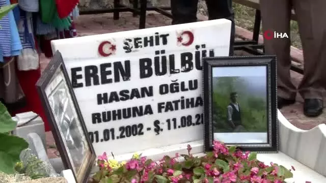 Eren mezarı başında anıldı Eren mezarı başında anıldı