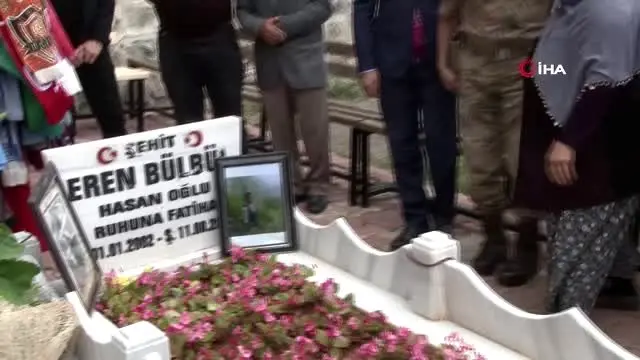 Eren mezarı başında anıldı Eren mezarı başında anıldı