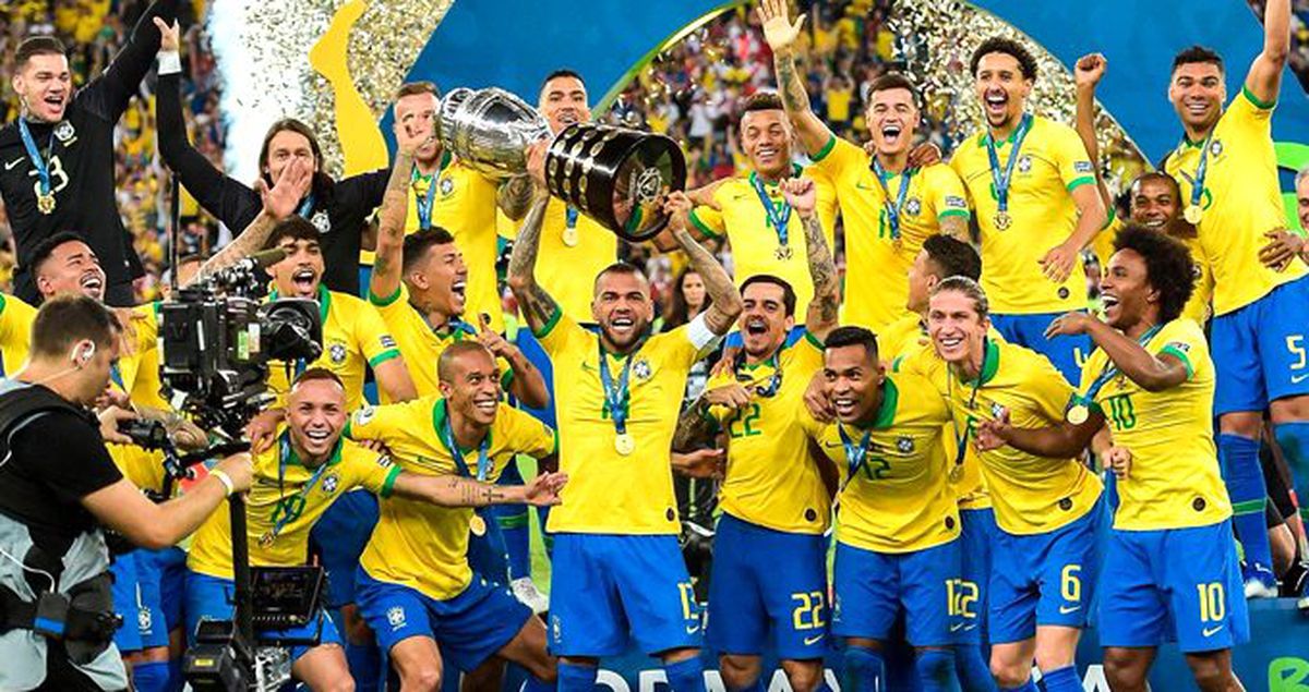 Finalde Peru'yu yenen Brezilya, Kupa Amerika'da şampiyon oldu