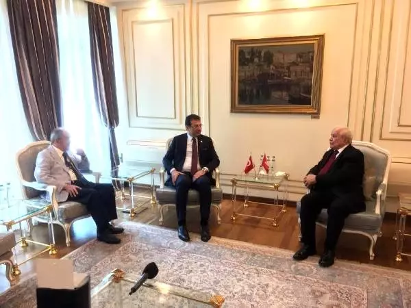 İmamoğlu'na tebrik ziyaretler