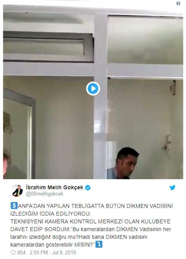 Melih Gökçek'ten çok konuşulacak paylaşım: Kameraları sökmeye gelenler arasında boksörler, güreşçiler var
