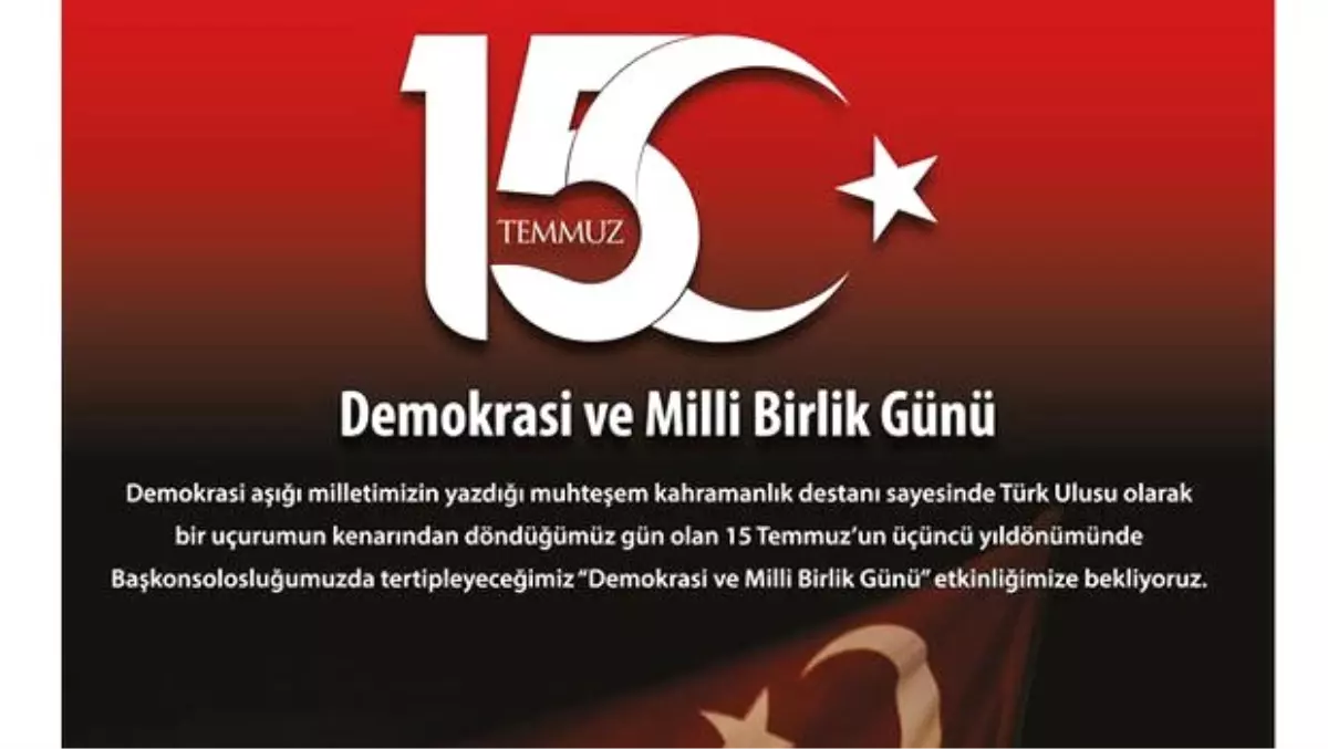 Nürnberg'te 15 Temmuz Demokrasi ve Milli Birlik Günü