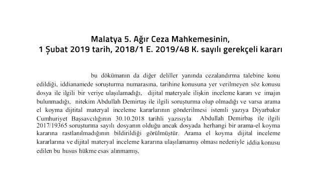 Selahatin Demirtaş: Bütün iddiaları bir de benden dinleyin
