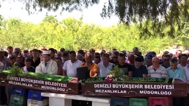 Silahlı saldırıda ölen amca yeğen toprağa verildi