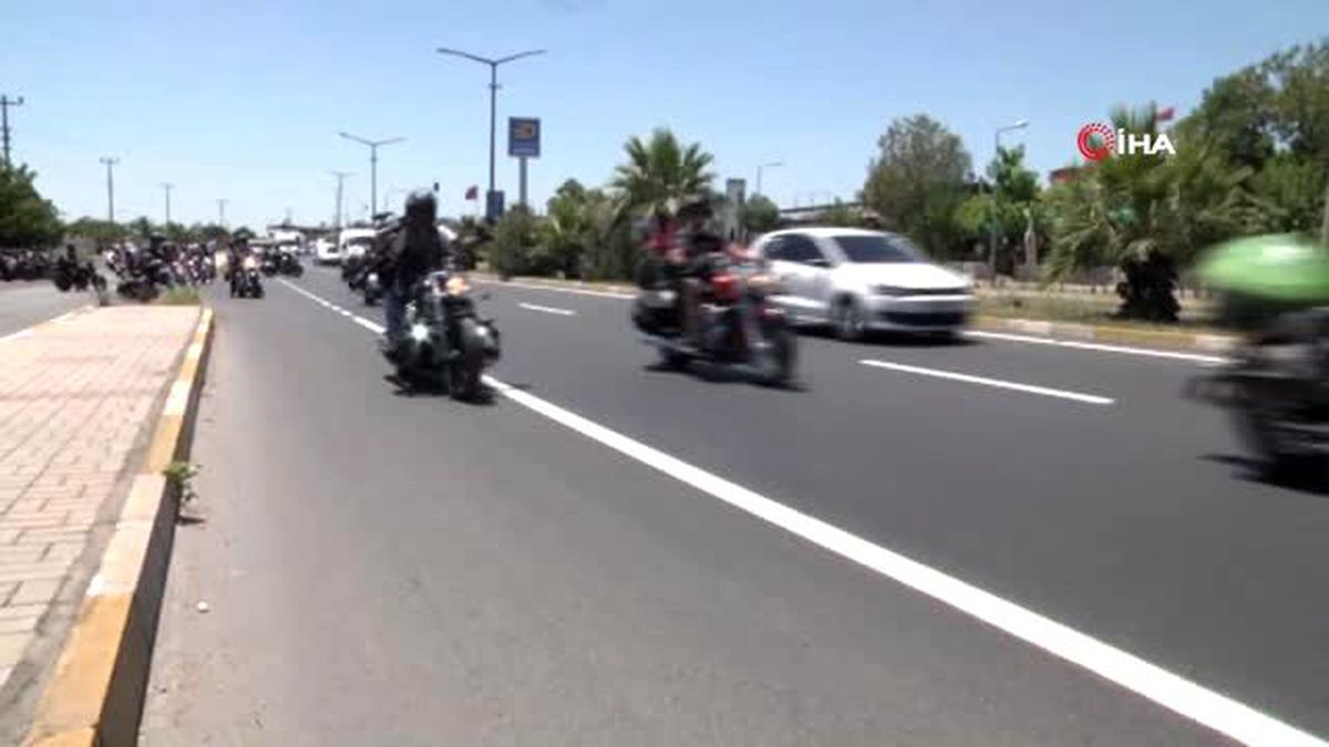 Türk Riders Chopper Clup üyeleri Nazilli'de Buluştu
