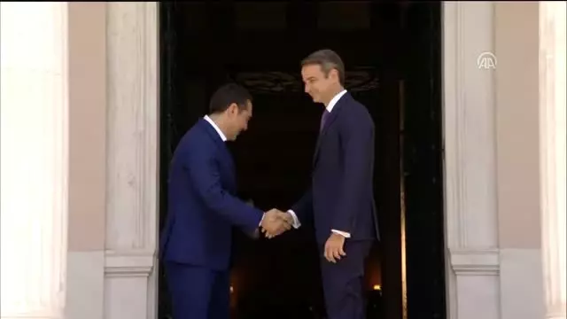 Yunanistan'da yeni başbakan Miçotakis - Devir teslim töreni Yunanistan'da yeni başbakan Miçotakis - Devir teslim töreni