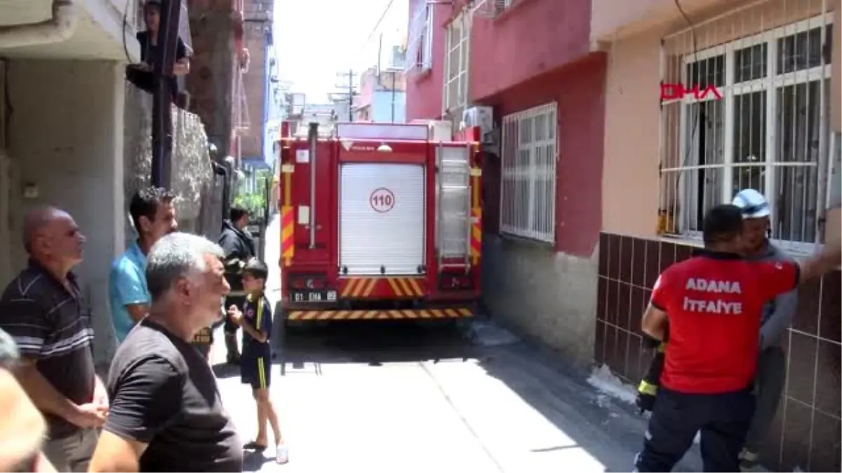 ADANA Elektrik kontağından çıkan yangın evi küle çevirdi Haber