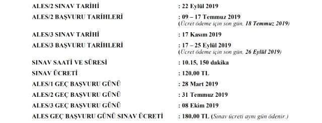 ALES başvuruları başladı! ÖSYM ALES 2019 başvurusu nasıl yapılır?