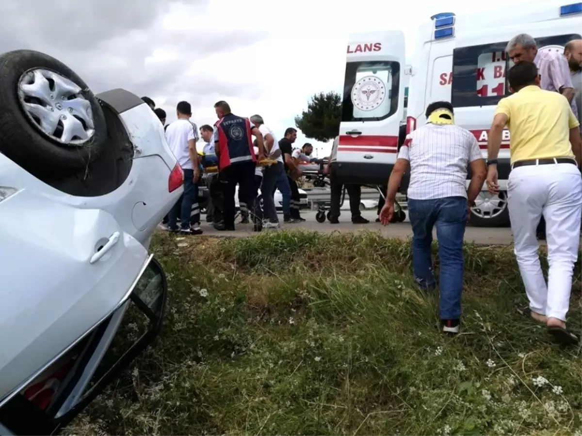 Amasya'da trafik kazası: 5 yaralı