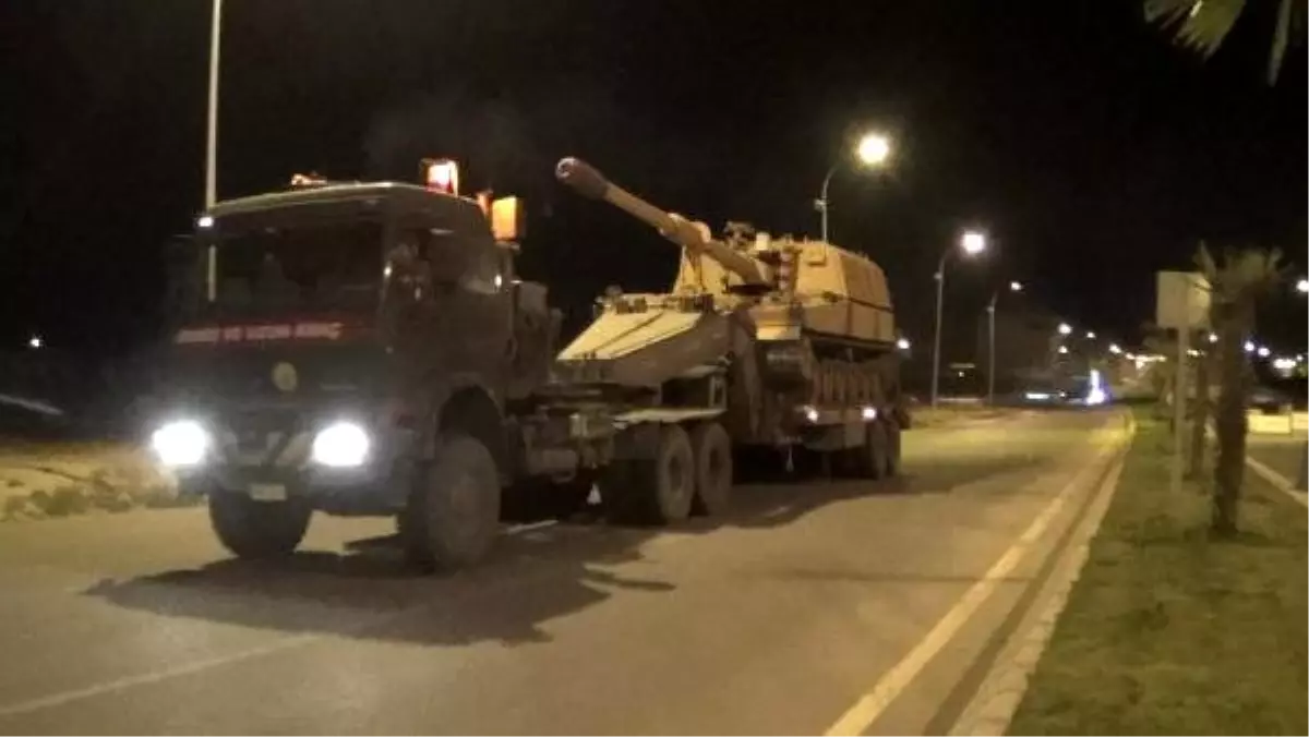 Askeri konvoy Ceylanpınar'a ulaştı