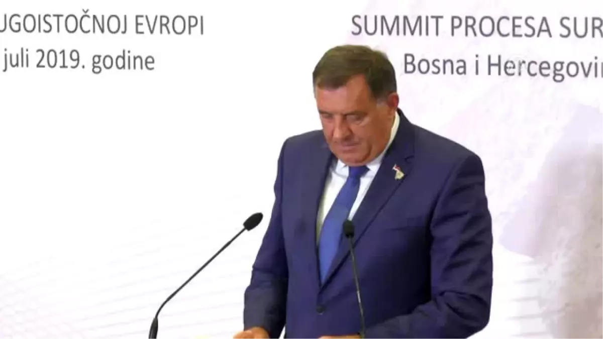 Bosnalı lider Dodik'ten 'FETÖ' açıklaması