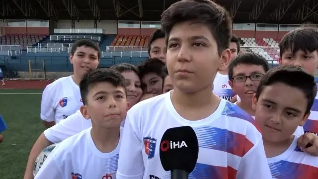 Çocuklar sporla kötü alışkanlıklardan korunuyor Çocuklar sporla kötü alışkanlıklardan korunuyor