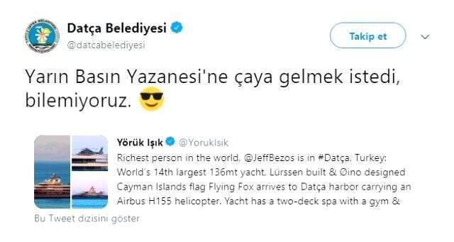 Dünyanın en zengini Jeff Bezos'un lüks yatı Türkiye'de