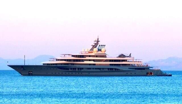 Dünyanın en zengini Jeff Bezos'un lüks yatı Türkiye'de