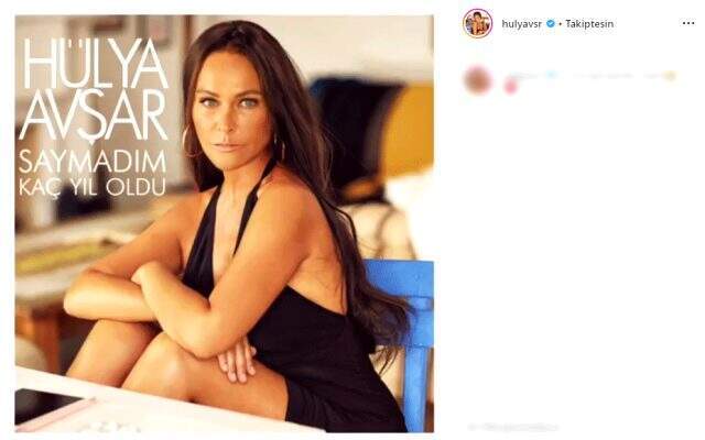 Hülya Avşar'dan takipçilerine yeni şarkı müjdesi!