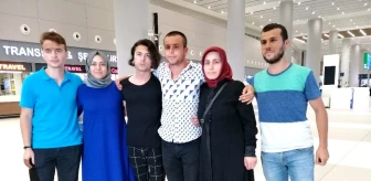 Libya'da serbest bırakılan 6 Türk İstanbul'a geldi
